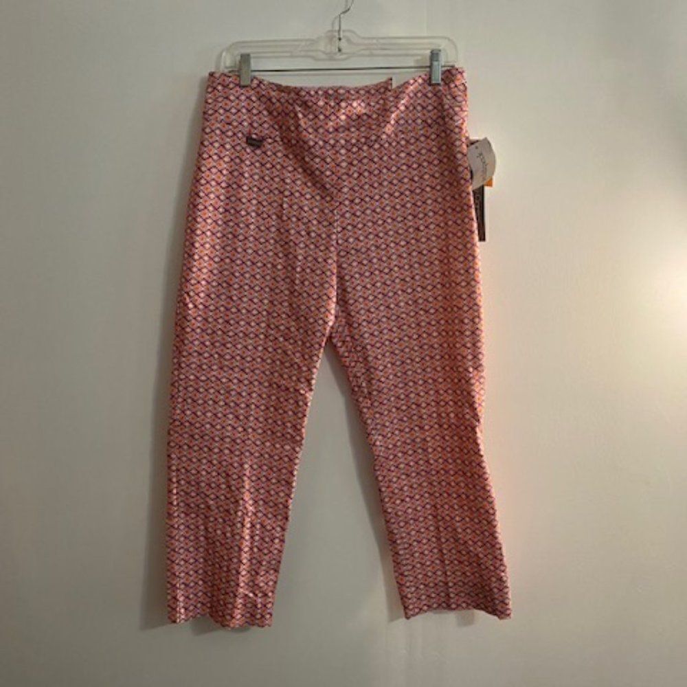 Peck & Peck Cubes Sun washed shades Eva crop with tummy control, size 12